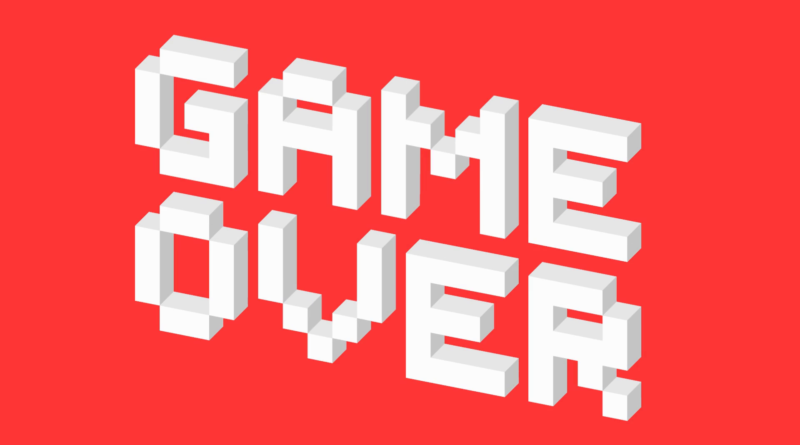 Game Over pixel