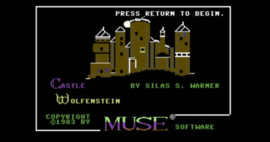 Castle Wolfenstein c64 meniac