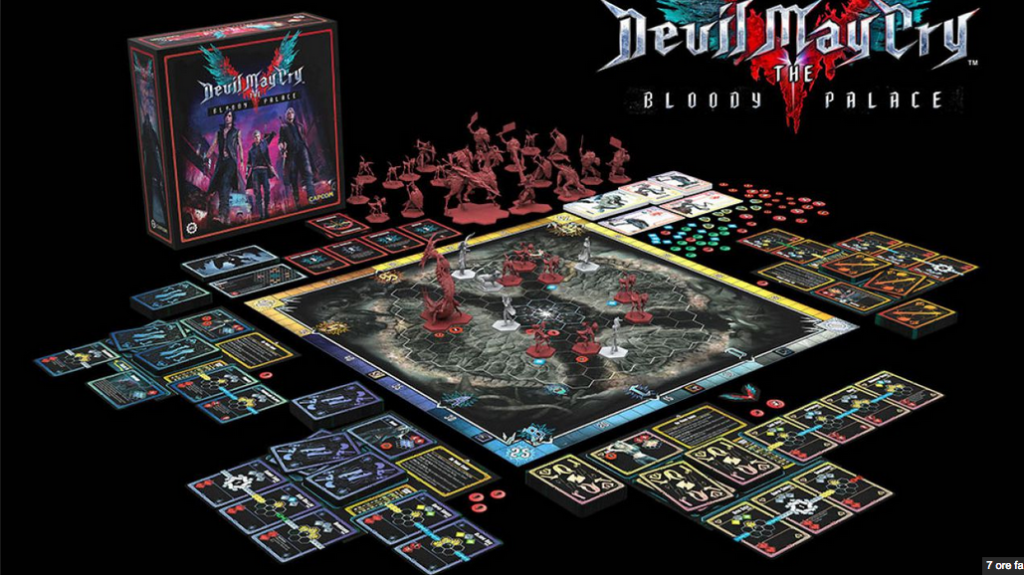 devil may cry the bloody palace boardgame meniac