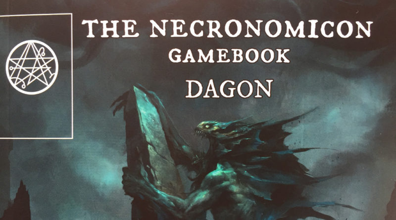 the necronomicon gamebook dagon meniac recensione cover