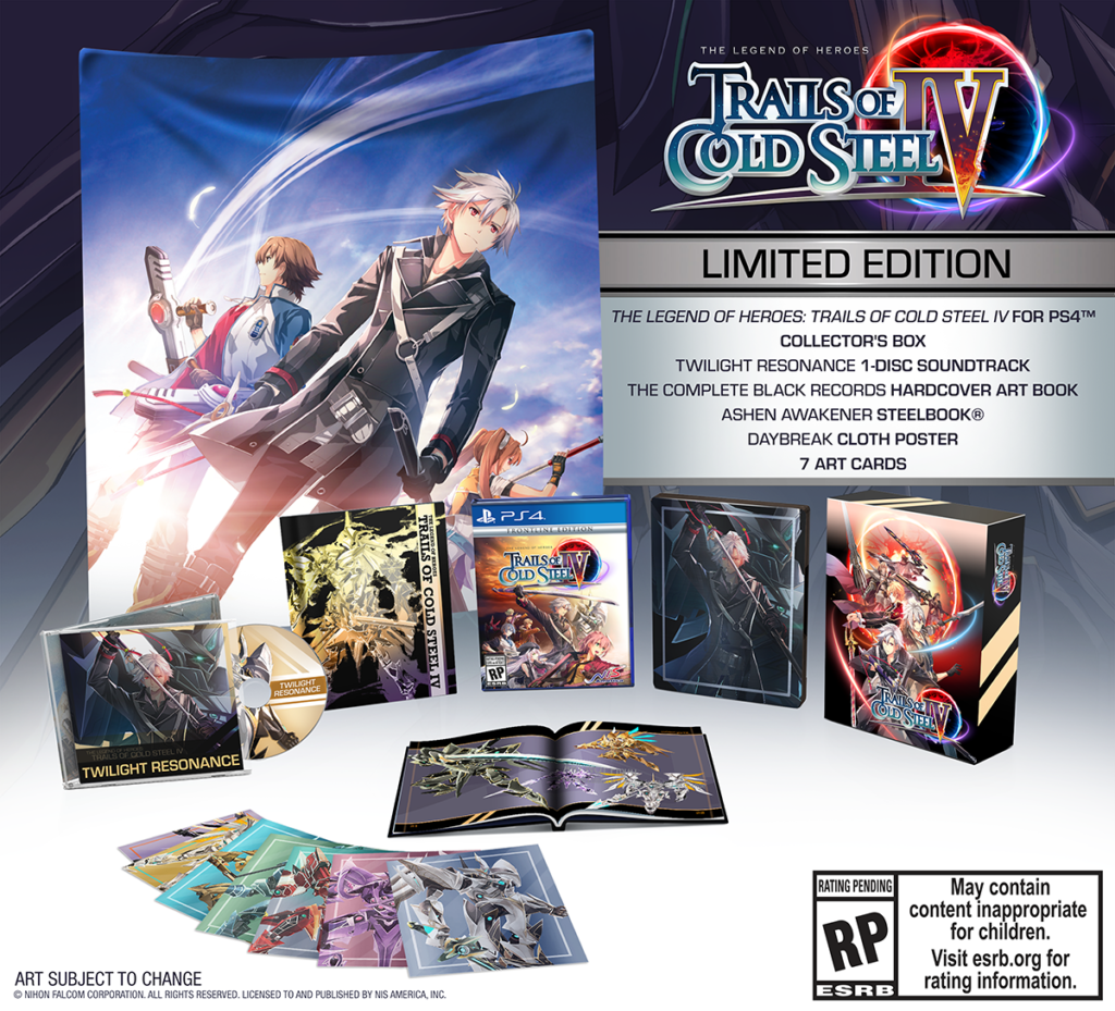 trials of cold steel IV limited edition meniac news