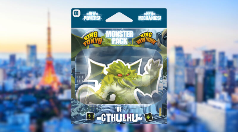 Cthulhu monster pack king of tokyo meniac news cover