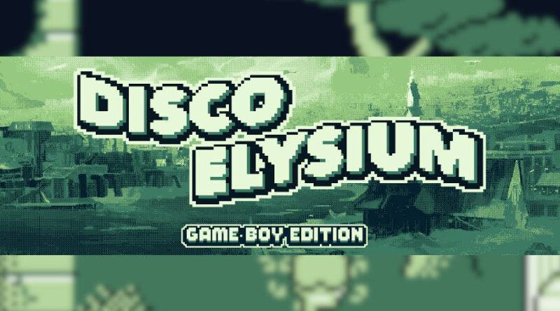 Disco Elysium Game Boy Edition meniac news
