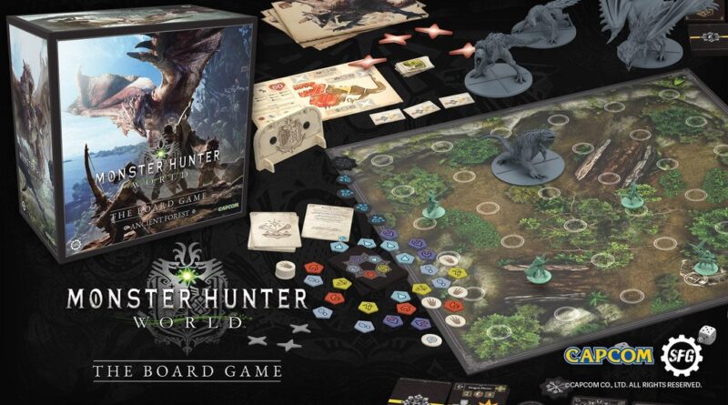 monster hunter world the board game kickstarter meniac news 2
