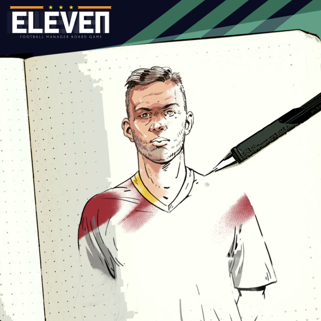 eleven football manager boardgame artwork draft meniac news