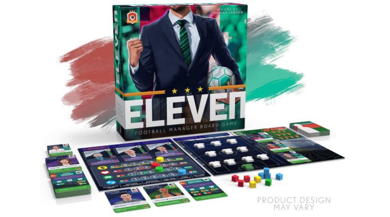 eleven football manager boardgame meniac news cover