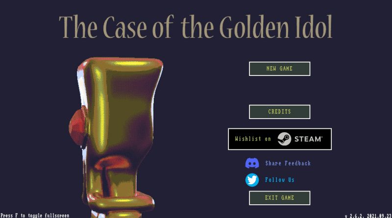 the case of the golden idol preview demo meniac recensione