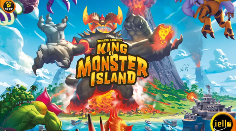 King of Monster Island boardgame meniac news