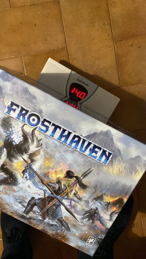 Frosthaven Unboxing meniac news 1