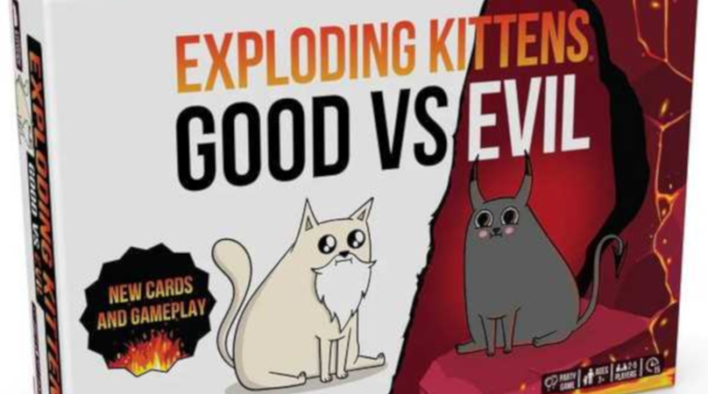 Exploding Kittens Good vs Evil meniac news 1